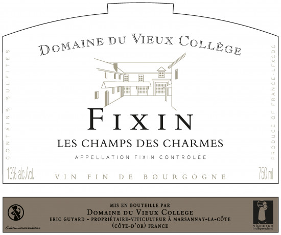 FIXIN <br/> LES CHAMPS DES  CHARMES